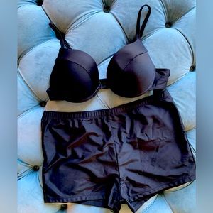 New! Large - 2 piece Bikini with Short Bottoms